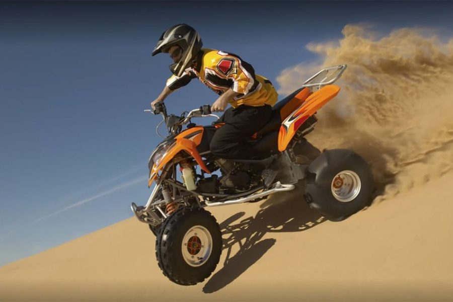 Dubai: Desert Safari, Quad Bike, Camel Ride and Sandboarding