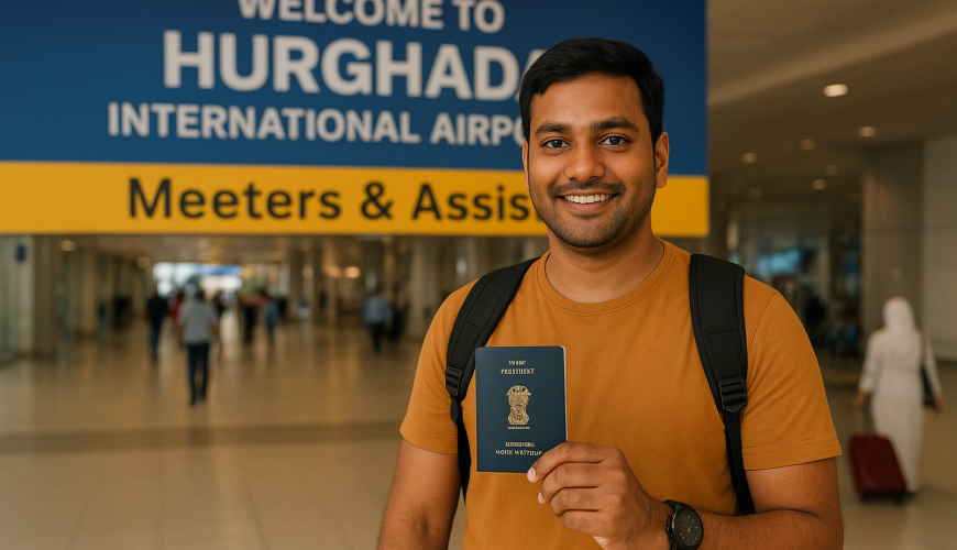 Arriving in Hurghada as an Indian Traveler