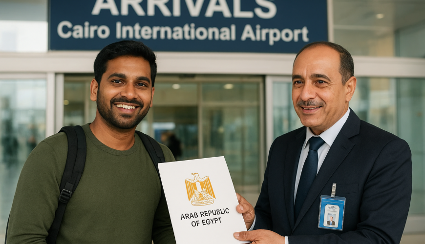 Egypt Visa Guarantee for Indian Travelers at Cairo Airport