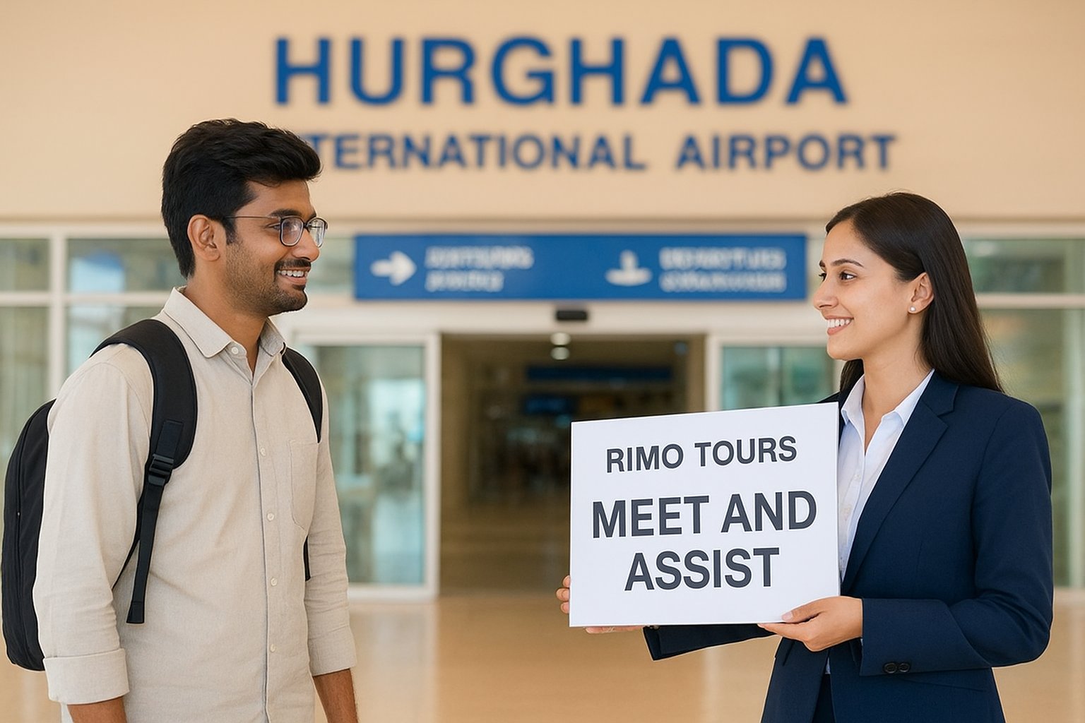 Hurghada International Airport Meet and Assist for Indian Travelers