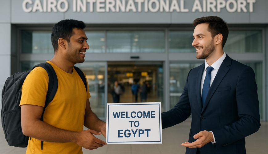 Indian Travelers Guide Letter of Guarantee & Meet and Assist at Cairo Airport