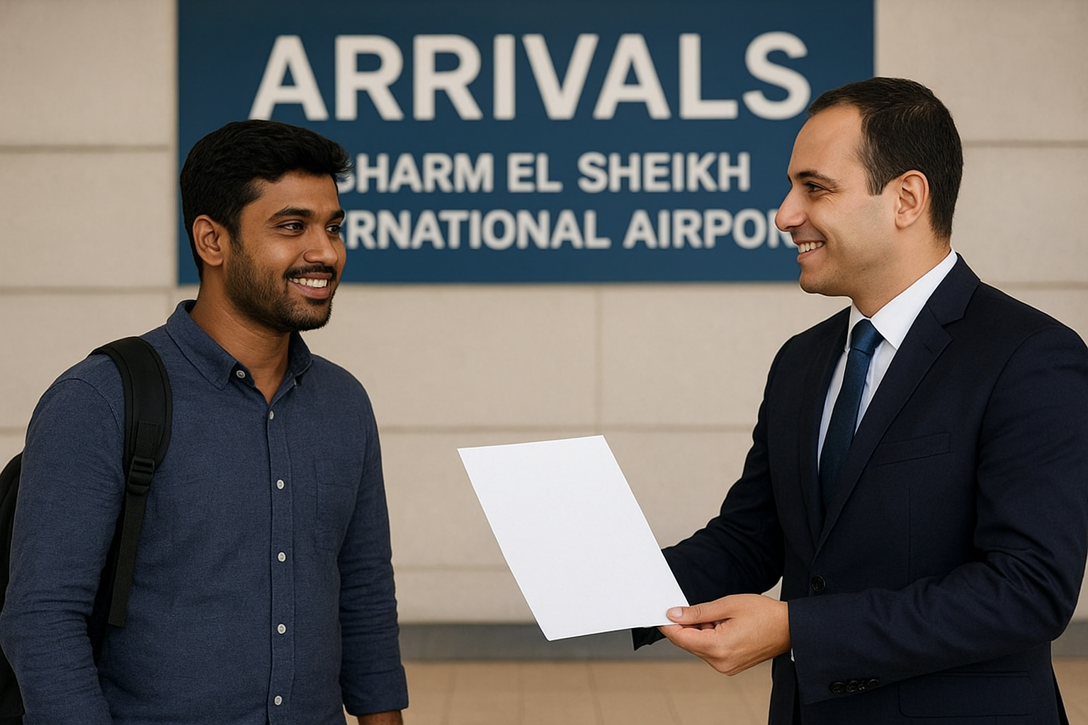Indian Travelers Guide: Letter of Guarantee at Sharm El Sheikh Airport