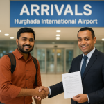 Indian Travelers Letter of Guarantee at Hurghada Airport