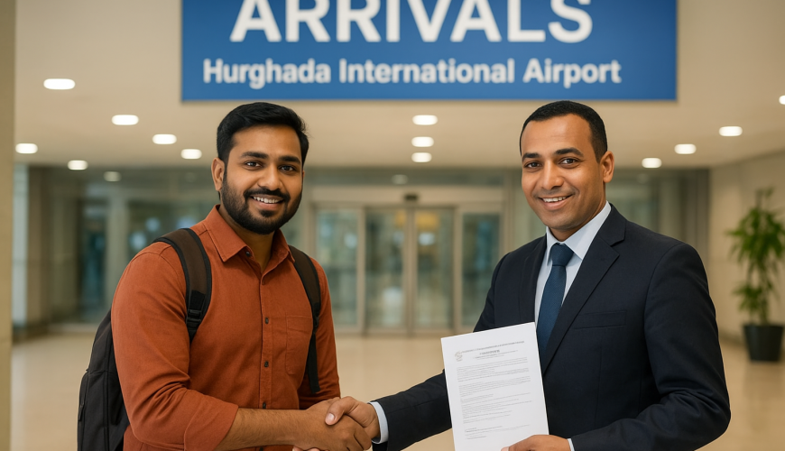 Indian Travelers Letter of Guarantee at Hurghada Airport