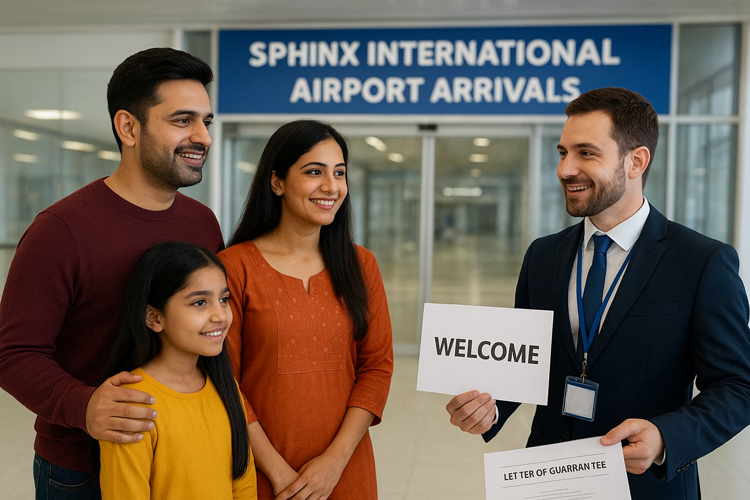 Indian Travelers Need Letter of Guarantee at Sphinx Airport