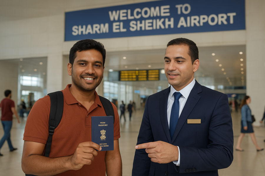 Indian Travelers to Sharm El Sheikh: Letter of Guarantee & Meet Service