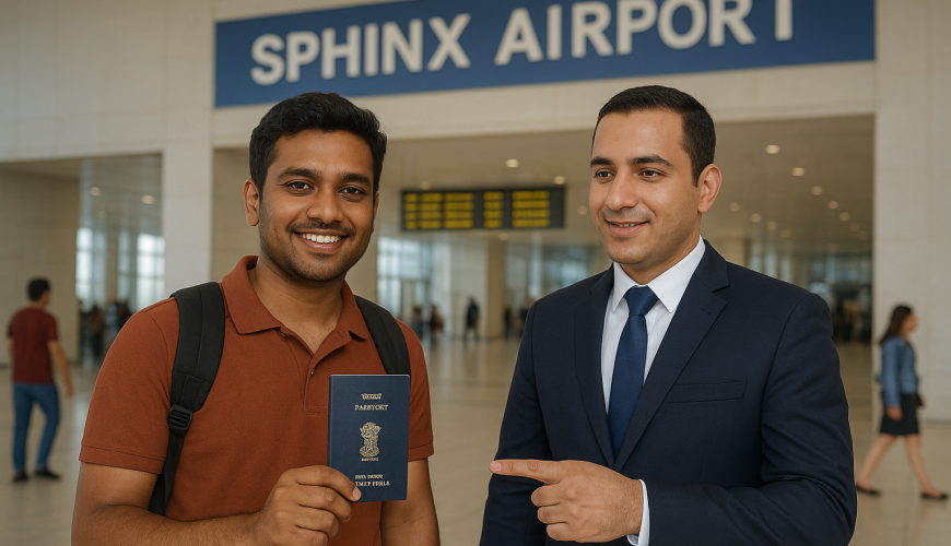 Indian Travelers to Sphinx Airport: Letter of Guarantee & Meet Assist