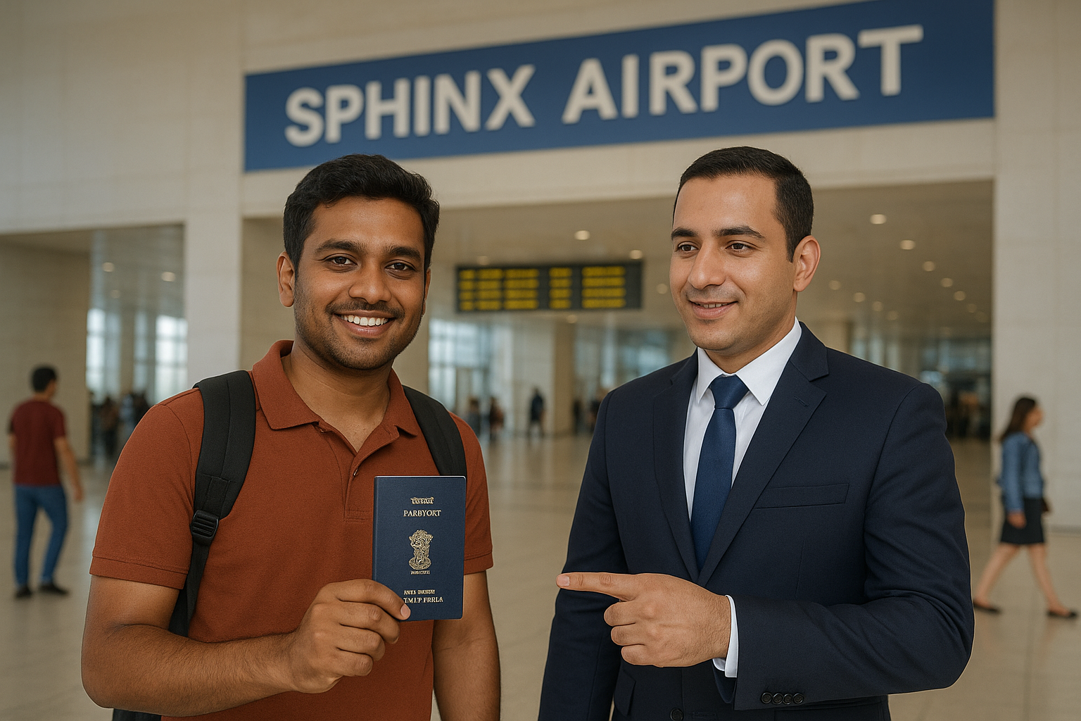 Indian Travelers to Sphinx Airport: Letter of Guarantee & Meet Assist
