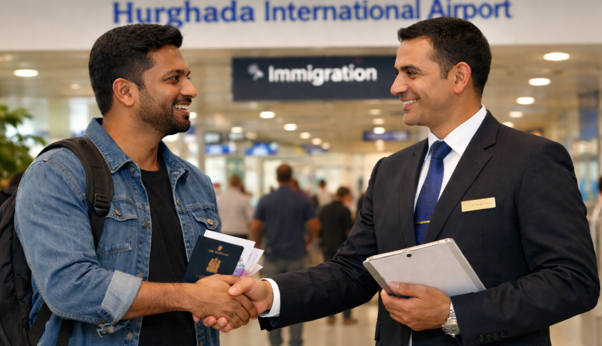 Egypt Letter of Guarantee for Indians at Hurghada Airport