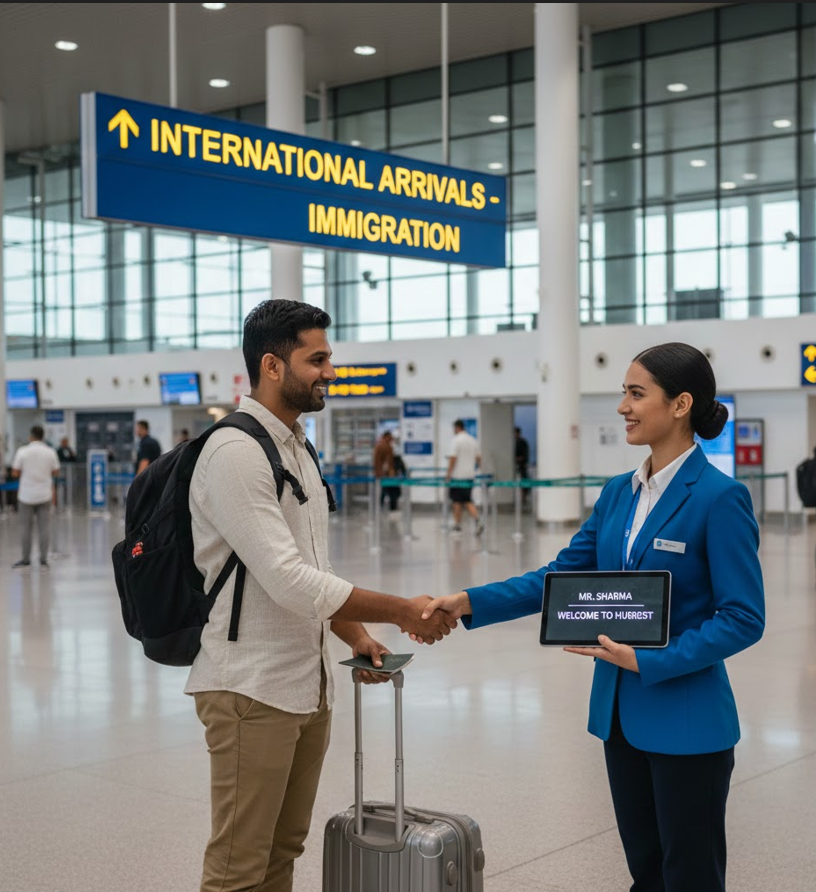 Indian Travelers to Egypt Arriving at Hurghada Airport