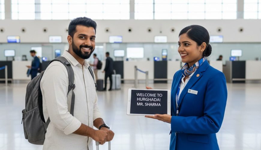 Indian Travelers to Egypt Hurghada Airport Rules