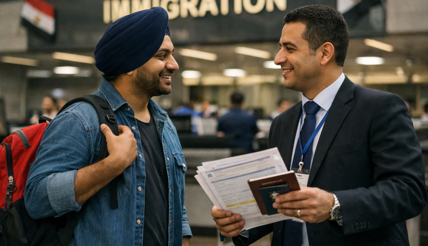 Indian Travelers to Egypt Visa Guarantee & Cairo Airport Entry